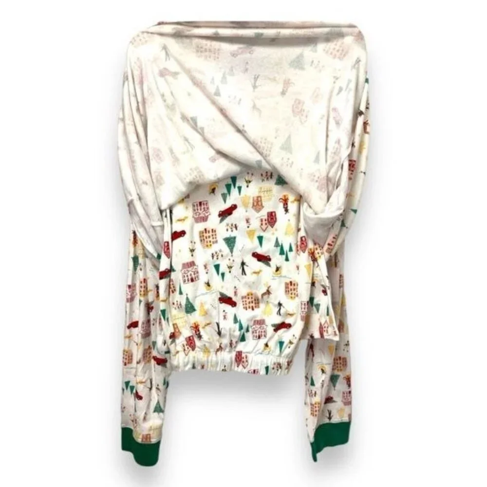 Lauren Conrad Mens Jammies For Your Families Holiday Village Pajama Set 3XLT/B - Picture 4 of 9